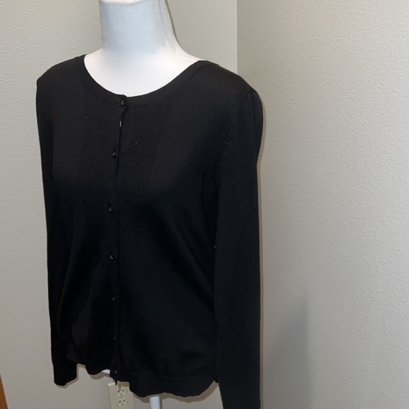 The Limited Black Cardigan Large - Picture 2 of 4